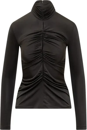 NINEMINUTES Strik, Dame, Sort, M, Long Sleeve Tops