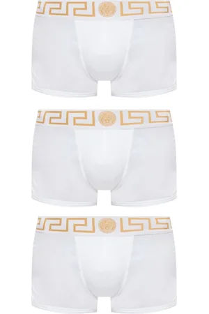 VERSACE Undertøj, Herre, Hvid, XL, Bomuld, Boxershorts 3-pakke