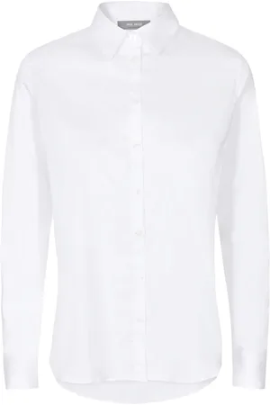 Mos Mosh Bluser & Skjorter, Dame, Hvid, XL, Bomuld, Martina Shirt