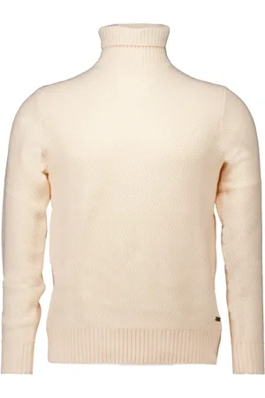 Born with Appetite Strik, Herre, , XL, Uld, Ecru Finnley Sweater
