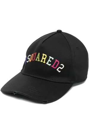 Dsquared2 Tilbehør, unisex, Sort, ONE SIZE, Uld, Stilfuld Hat