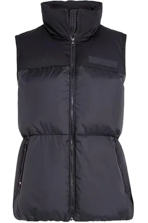 Tommy Hilfiger Jakke, Dame, Sort, L, Uld, New York Puffer Vest