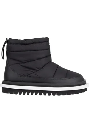 Tommy Hilfiger Sko, Dame, Sort, 36 EU, Uld, Sort Polstret Ankelstøvler