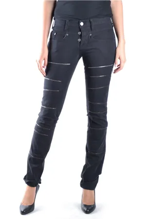 Neil Barrett Jeans, Dame, Sort, W27, Uld, Jeans