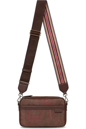 Etro Taske, Herre, Brun, ONE SIZE, Uld, Kamerataske