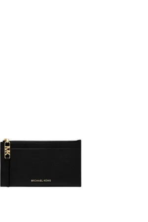 Michael Kors Taske, unisex, Sort, ONE SIZE, Uld, Empire LG Zip Kortholder