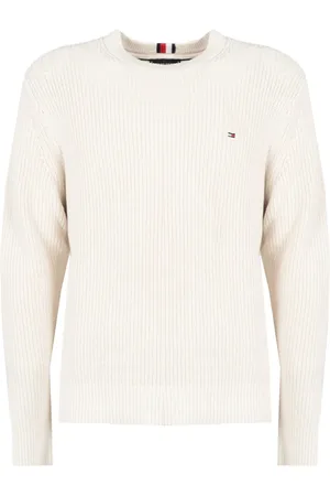 Tommy Hilfiger Strik, Herre, , 2XL, Bomuld, Klassisk striktrøje
