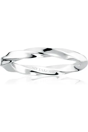 Sif Jakobs Tilbehør, Dame, Grå, 58 MM, Sterling Sølv Ring