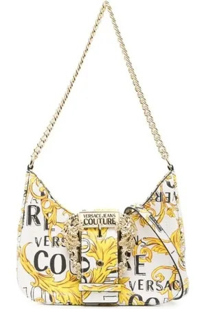 VERSACE Taske, Dame, Flerfarvet, ONE SIZE, Uld, Multifarvet Couture Håndtaske til Kvinder