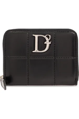 Dsquared2 Tilbehør, Dame, Sort, ONE SIZE, Pung med logo