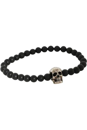Alexander McQueen Tilbehør, Herre, Sort, ONE SIZE, Sort Bijoux Smykker