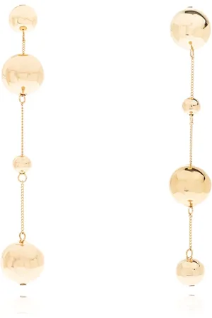 Cult Gaia Tilbehør, Dame, Gul, ONE SIZE, Uld, ‘Adrienne’ dråbeøreringe
