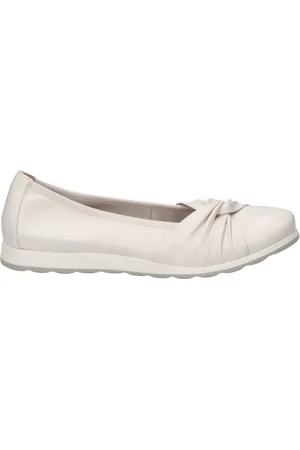 Caprice Sko, Dame, Hvid, 36 EU, Uld, casual closed Ballerinaers