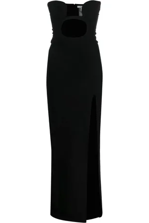 Nensi Dojaka Kjole, Dame, Sort, M, Uld, Maxi Maxi Kjole