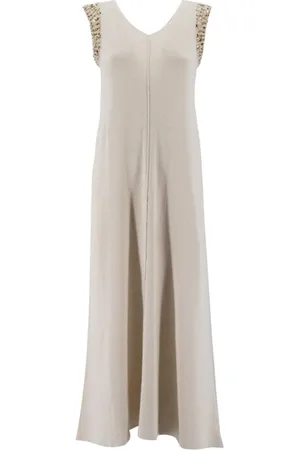 PANICALE Kjole, Dame, , S, Bomuld, Maxi Maxi Kjole