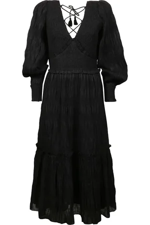 SEA Kjole, Dame, Sort, M, Maxi Maxi Kjole