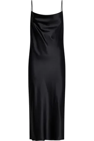 Armarium Kjole, Dame, Sort, L, Uld, Maxi Kjole