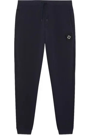 MA.STRUM Bukser, Herre, Blå, L, Bomuld, Core Sweat Pant i Ink Navy