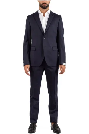 PAOLONI Jakkesæt, Herre, Blå, M, Dresses