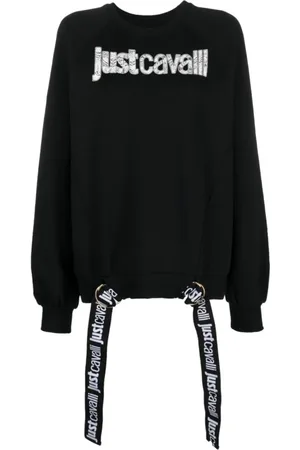 Roberto Cavalli Sweathshirts & Hoodies, Dame, Sort, S, Uld, Sorte Sweatshirts til Kvinder Aw23