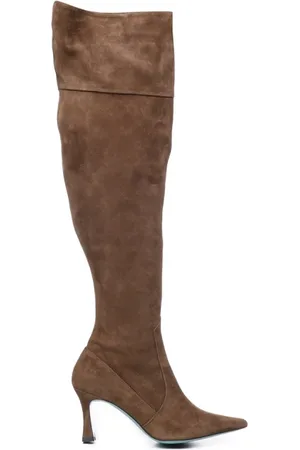 Fratelli Russo Sko, Dame, Brun, 37 EU, Over-knee Støvler