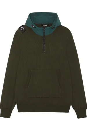MA.STRUM Strik, Herre, Grøn, S, Uld, Turtleneck