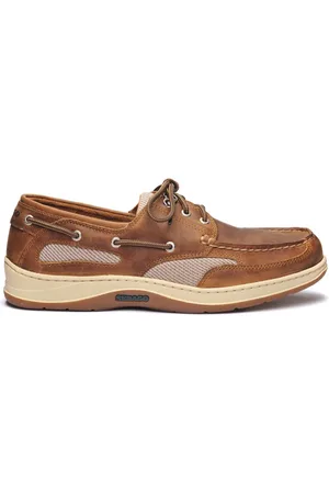 SEBAGO Sko, Herre, Brun, 44 EU, Læder, Klassisk Læder Sejlersko