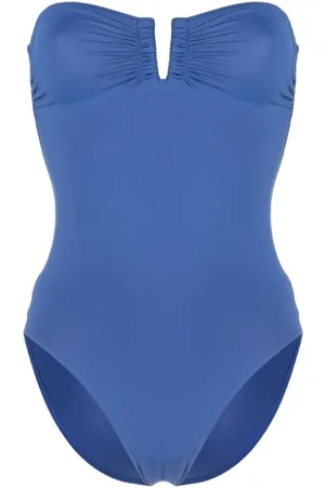 ERES Badetøj, Dame, Blå, L, Rynket Cut-Out Badedragt