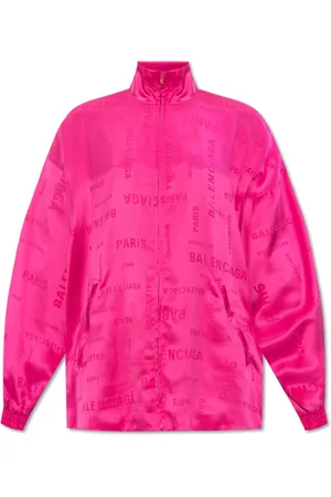 Balenciaga Sweathshirts & Hoodies, Dame, Lyserød, 2XS, Silke Sweatshirt