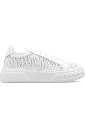 Casadei Sko, Dame, Hvid, 35 EU, Uld, Off-Road Hanoi Sneakers
