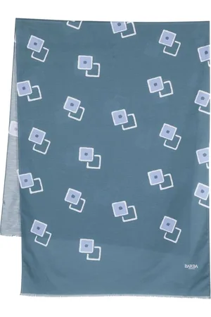 BARBA Tilbehør, Herre, Blå, ONE SIZE, Bomuld, Winter Scarves