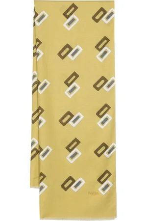 BARBA Tilbehør, Herre, Gul, ONE SIZE, Bomuld, Winter Scarves