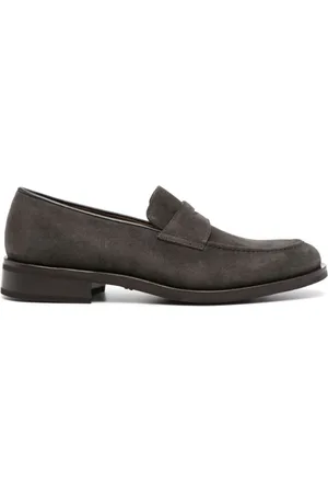 Fratelli Rossetti Sko, Herre, Grå, 41 1/2 EU, Læder, Suede Loafers, Læderforing, Gummisål