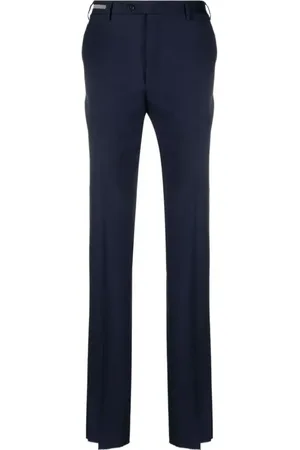 corneliani Bukser, Herre, Blå, XL, Uld, Uldbukser, 100% ren uld