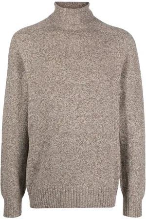OFFICINE GENERALE Strik, Herre, , XL, Uld, Merino Uld Cashmere Rollneck Sweater