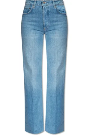 ANINE BING Jeans, Dame, Blå, W28, Store vidde jeans