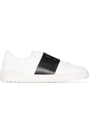 VALENTINO Sko, Dame, Hvid, 40 EU, Uld, Open Sneakers