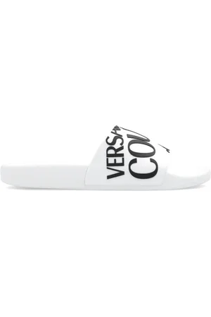 VERSACE Sko, Dame, Hvid, 35 EU, Gummisandaler