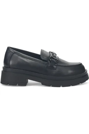 Tosca Blu Sko, Dame, Sort, 40 EU, Moderne Mokkasin med Microrhinestones