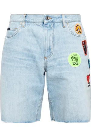Dolce & Gabbana Shorts, Herre, Blå, 3XL, Denim, Gvawazg8Eu1S9001 Shorts