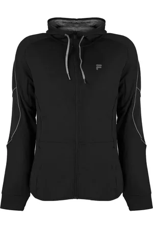 Fila Sweathshirts & Hoodies, Herre, Sort, XL, Tætsiddende Hættetrøje