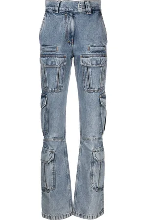 Givenchy Jeans, Dame, Blå, W27, Denim, Lyseblå Denim Jeans