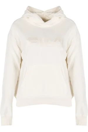 Fila Sweathshirts & Hoodies, Dame, Hvid, XS, Bomuld, Hættetrøje