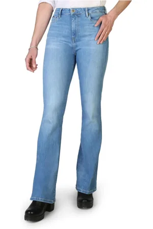 Pepe Jeans Jeans, Dame, Blå, W25, Bomuld, Dion Flare Jeans - Forår/Sommer Kollektion