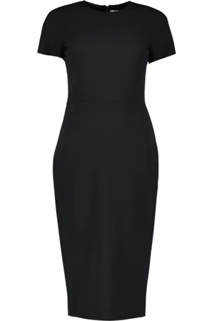 Victoria Beckham Kjole, Dame, Sort, XS, Lang Lynlås Kjole