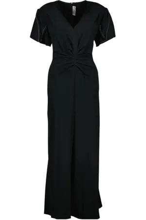Victoria Beckham Kjole, Dame, Sort, 2XS, Sort Midi Kjole