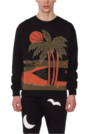 JUST DON Sweathshirts & Hoodies, Herre, Sort, M, Sweatshirts