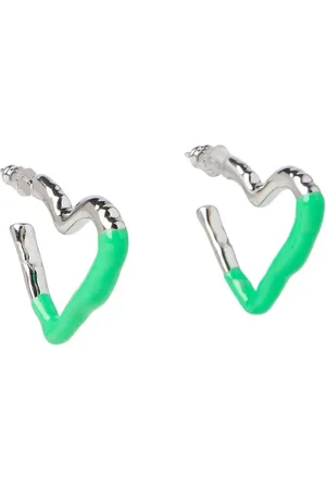 SAFSAFU Tilbehør, Dame, Grøn, ONE SIZE, Uld, Earrings