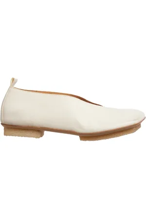 UMA WANG Sko, Dame, Hvid, 37 EU, Læder, Læder Ballerina Sko