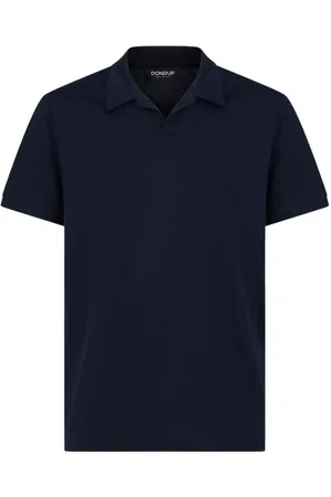 Dondup Top, Herre, Blå, XL, Bomuld, Jersey Polo Shirt